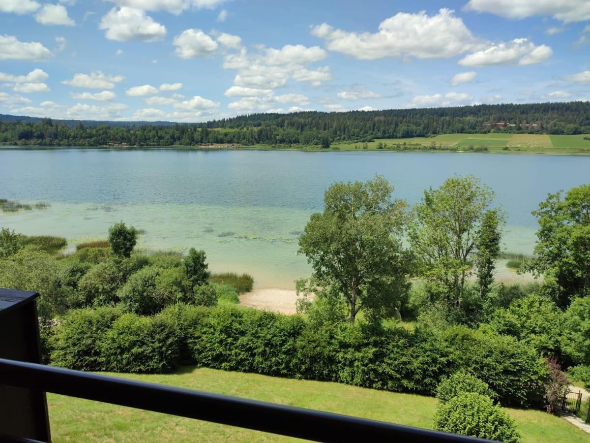 Duplex Le Reflet Du Lac Malbuisson Exterior foto
